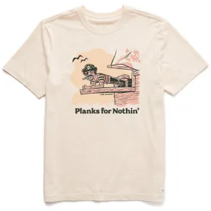 Essential Style Wear Men's Planks for Nothin' Short Sleeve Crusher Tee