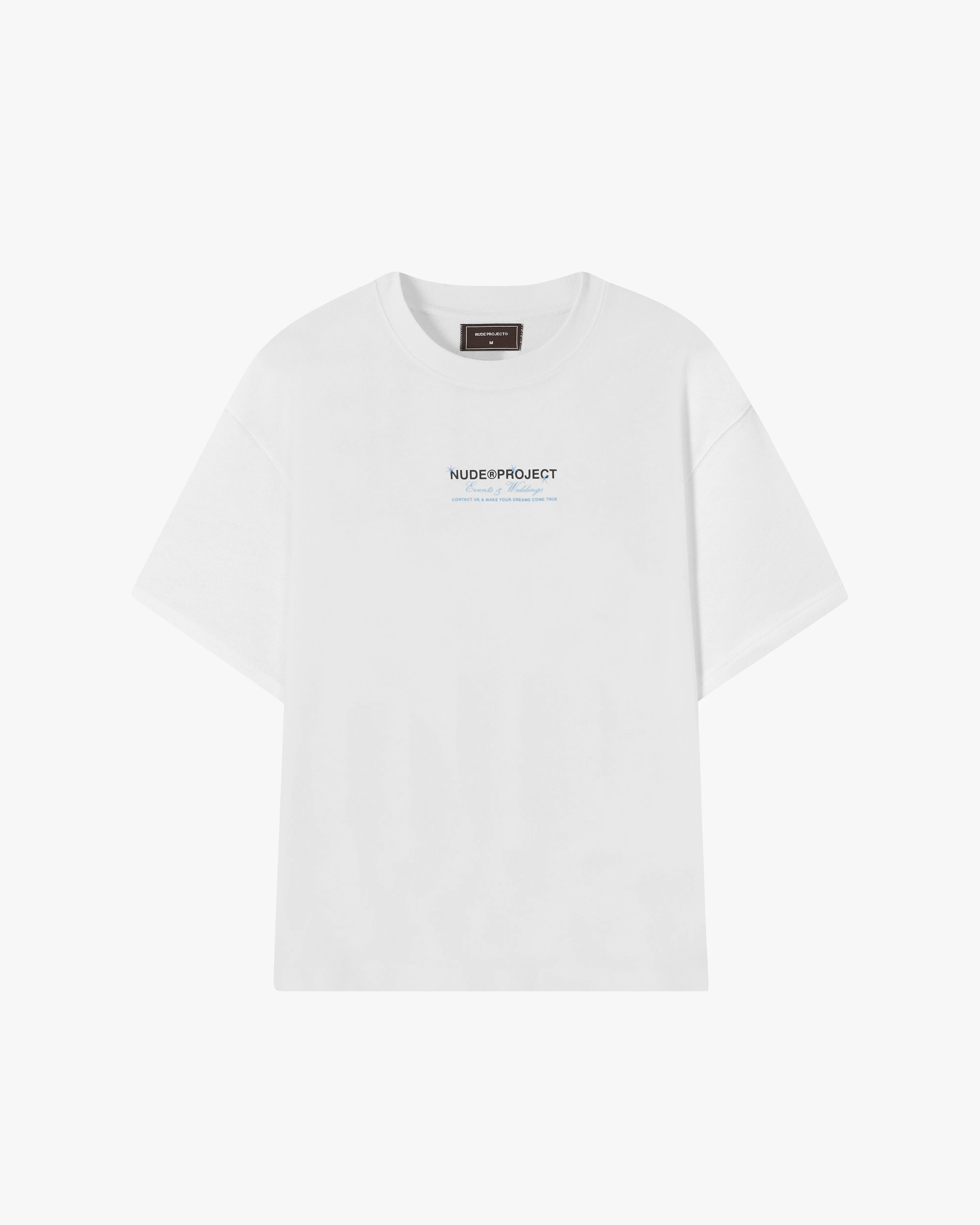 Outdoor Light weekday wear Sculpture Tee White