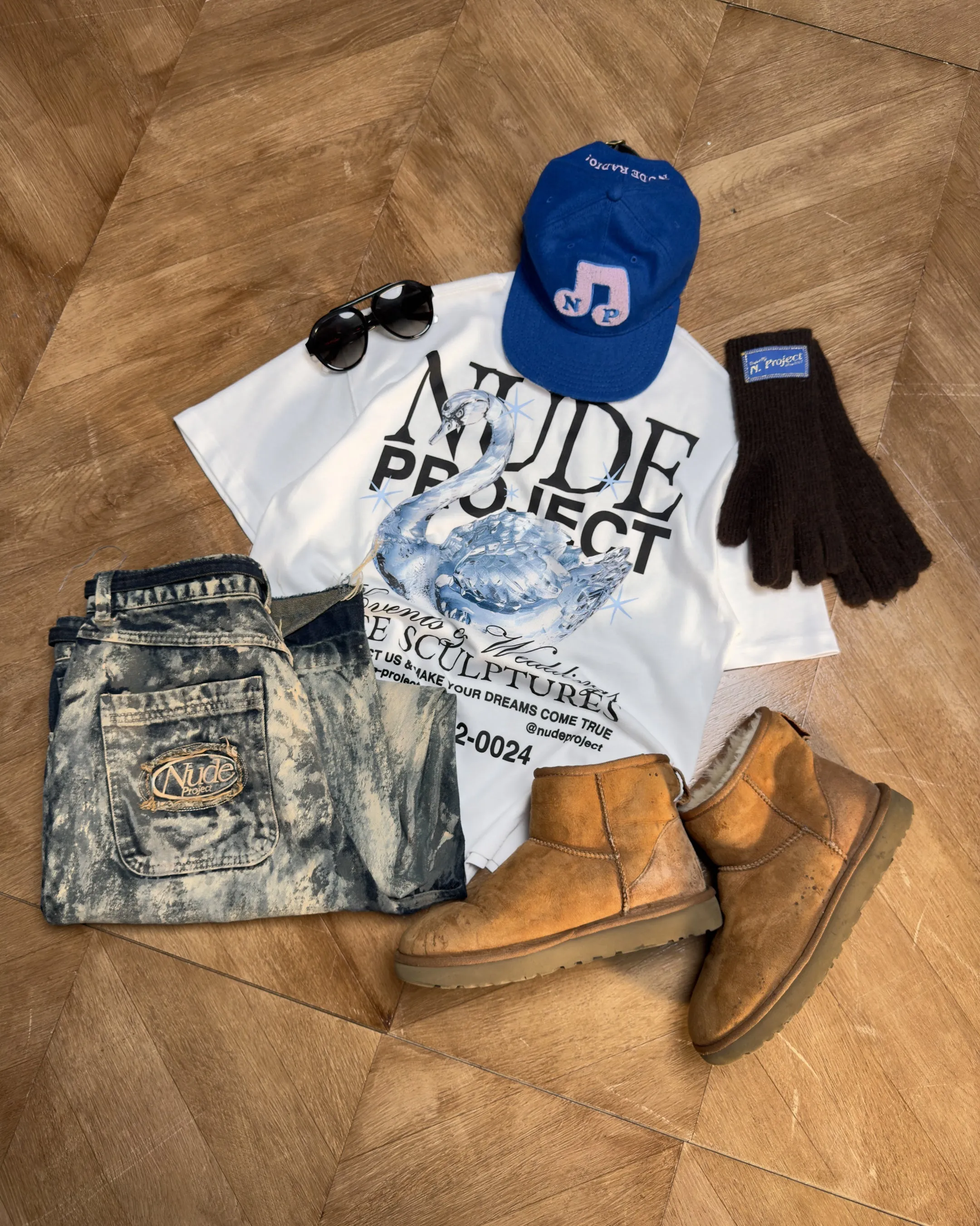 Quick Layer Sculpture Tee White