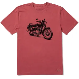 Sport Wear Fresh Style Men's Good Ride Motorcycle Short Sleeve Crusher Tee