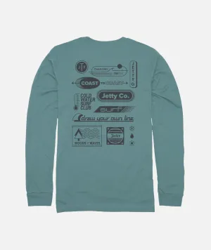 casual and comfortable Merit Long Sleeve - Teal