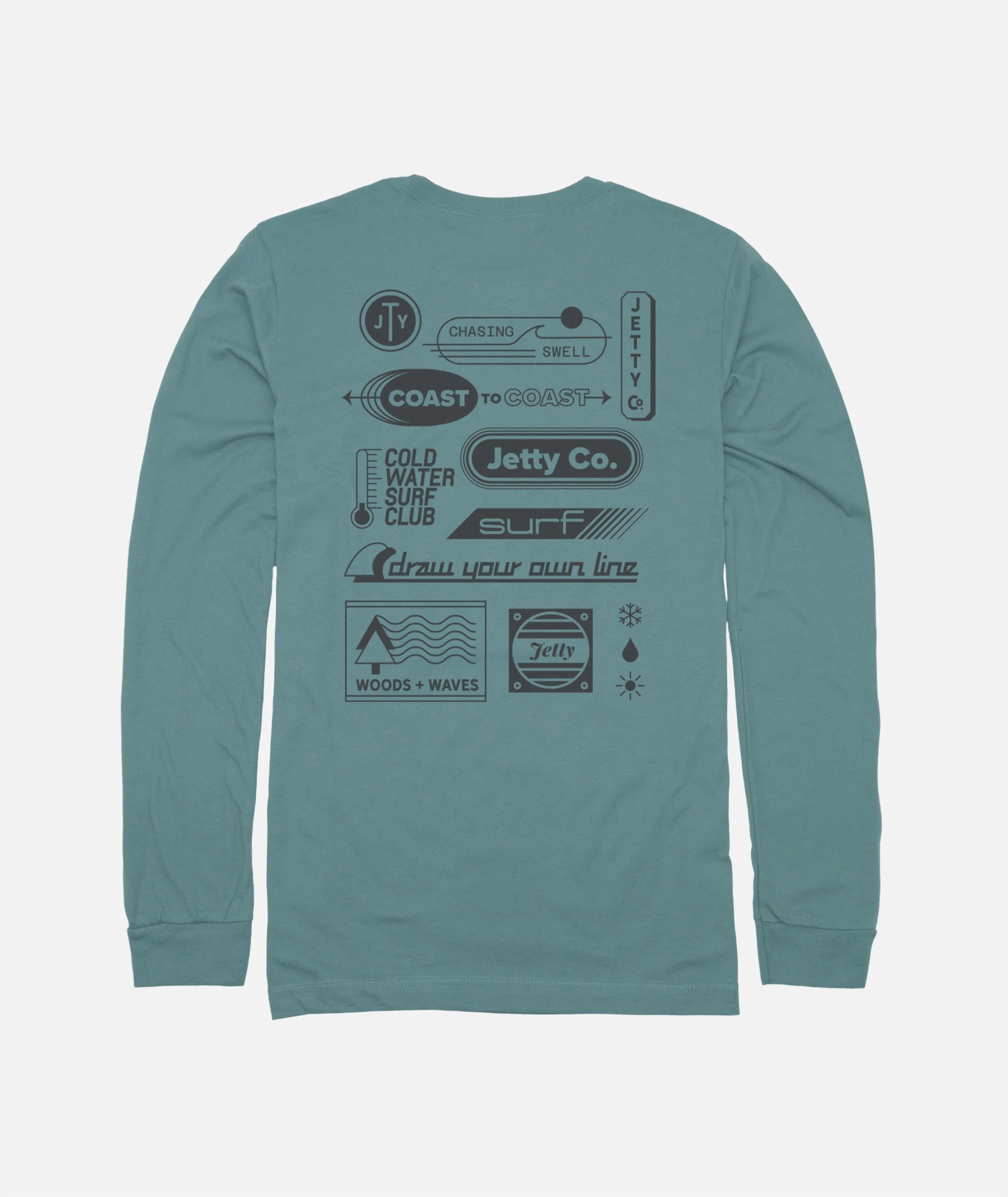 casual and comfortable Merit Long Sleeve - Teal