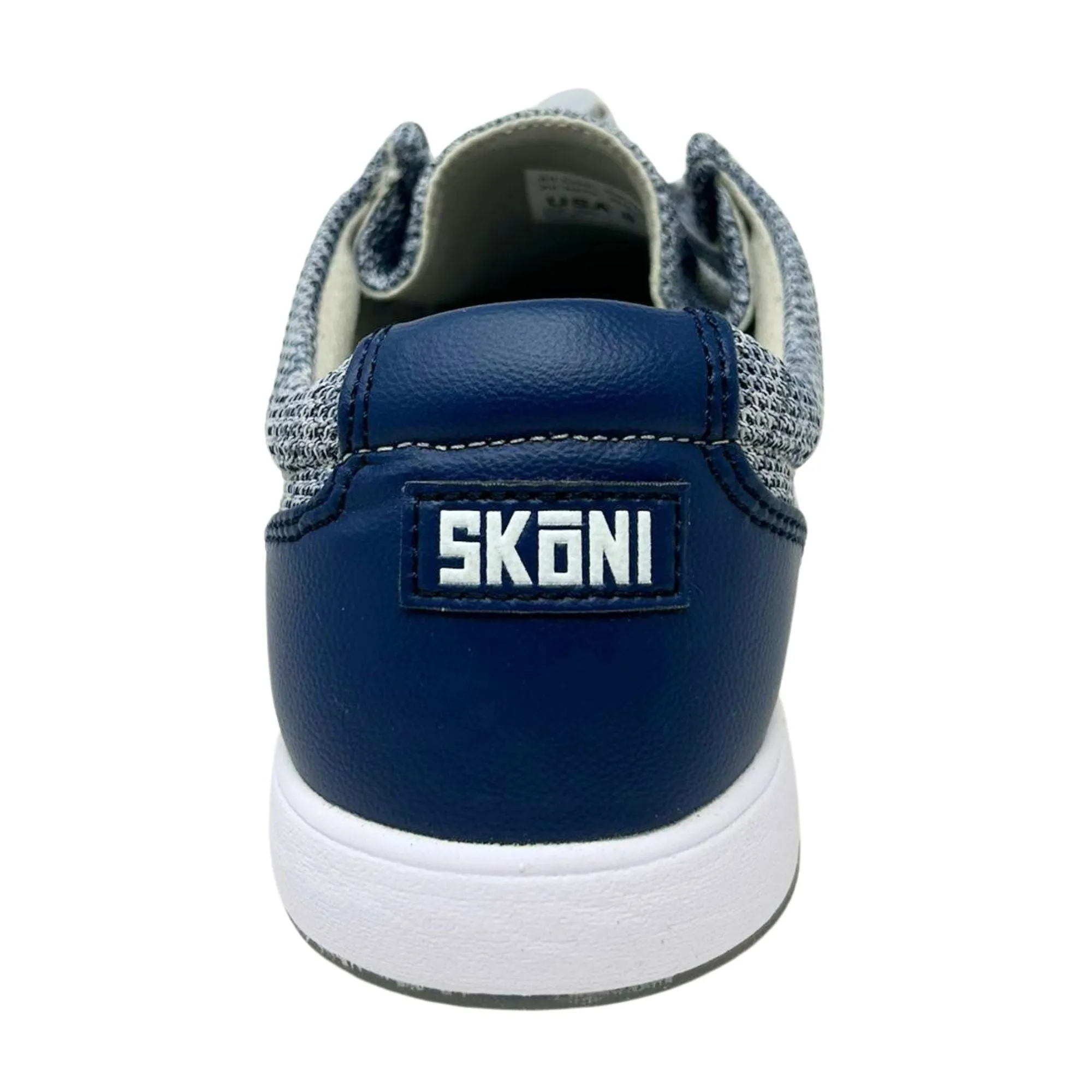 SK??NI Men's Golf Shoe Waterproof- Grey/Navy Endurance Grip