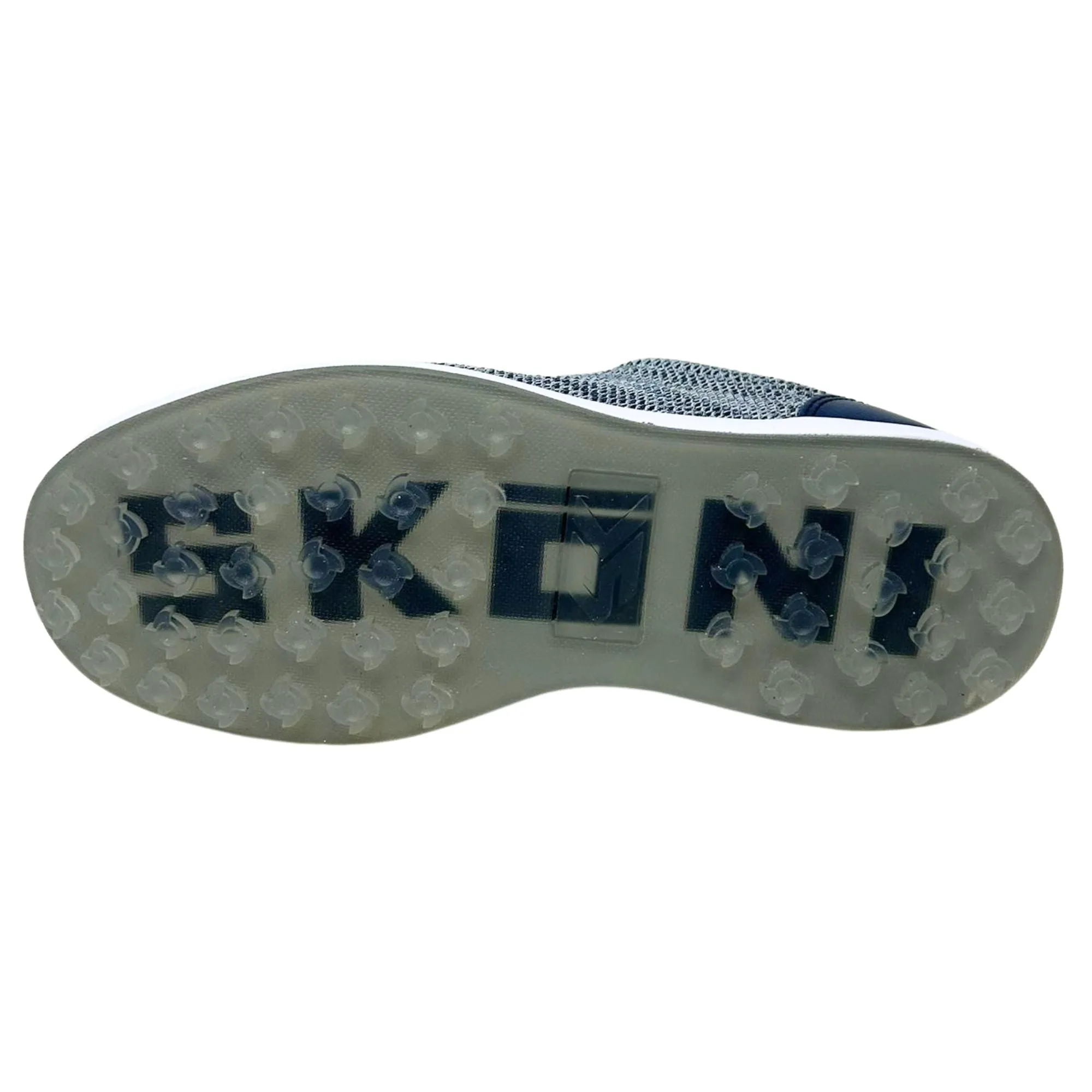 Supportive SK??NI Men's Golf Shoe Waterproof- Grey/Navy