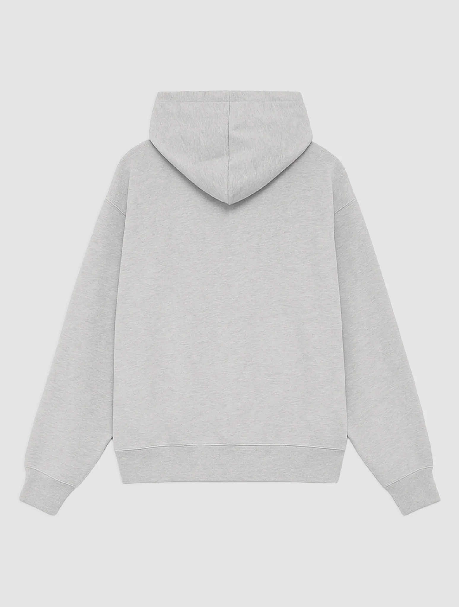 Thermal Insulation drop top grey hoodie