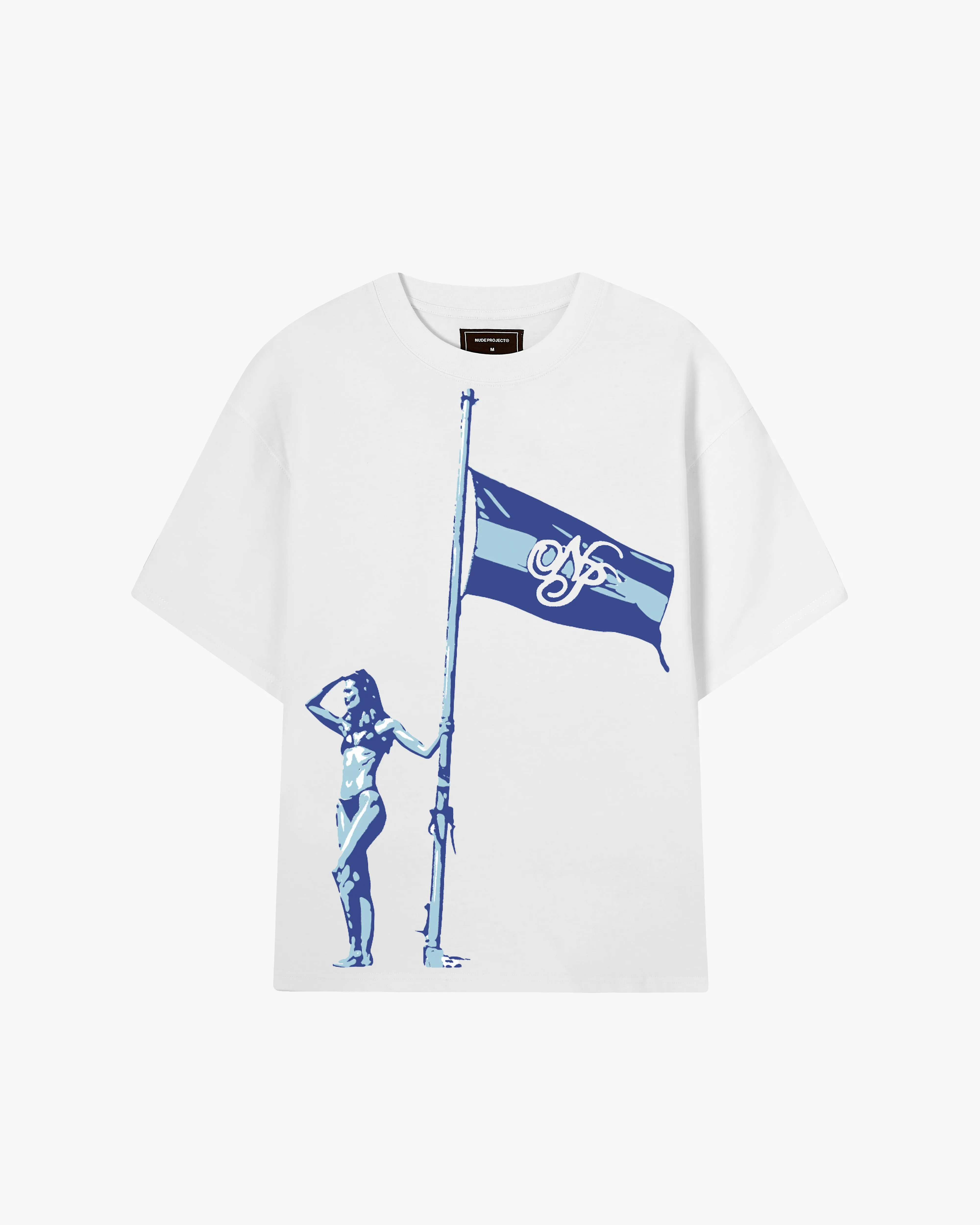 Quick Fit Wear Flag Tee White