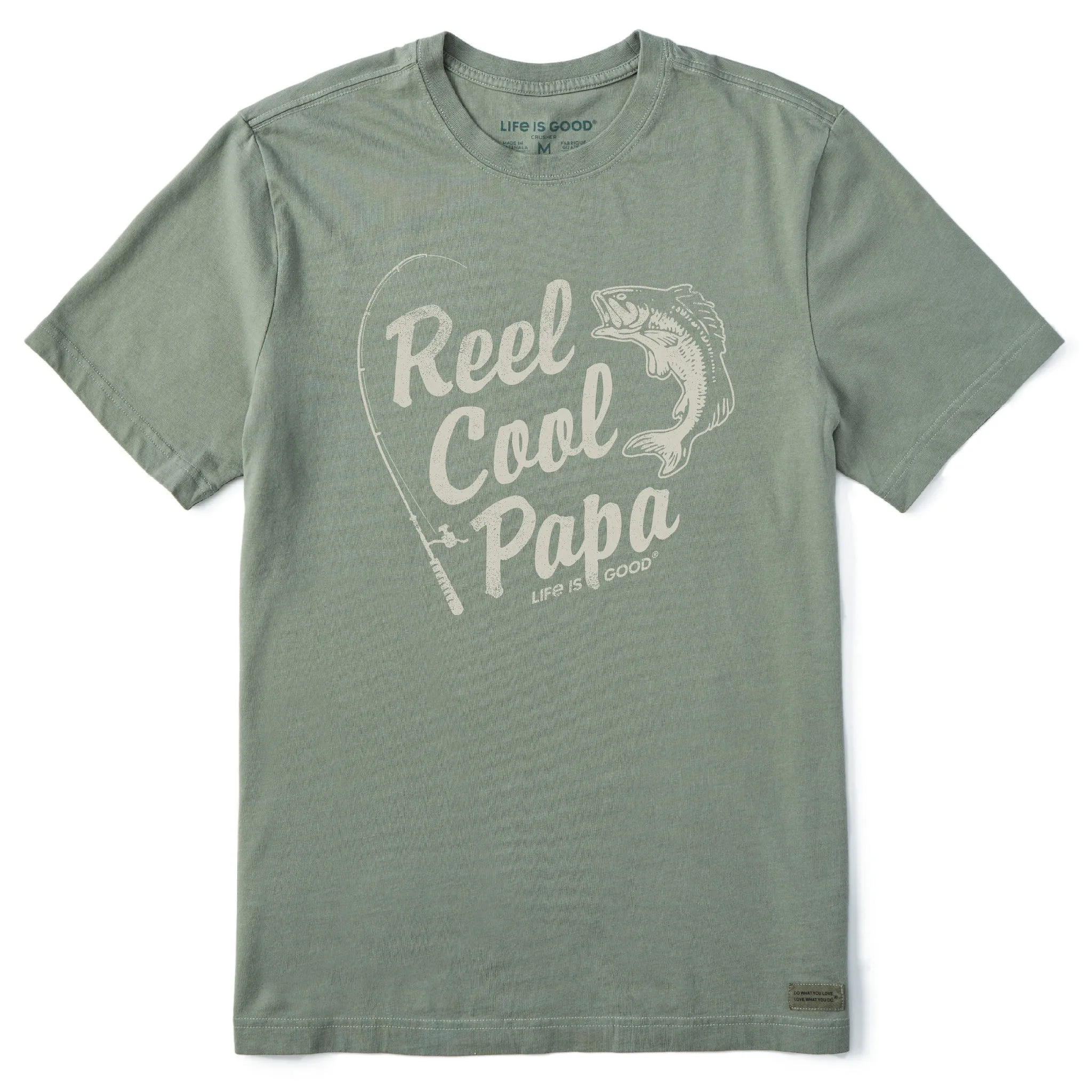 Men's Reel Cool Papa Short Sleeve Tee Quick Dry Wear All-Season Wear