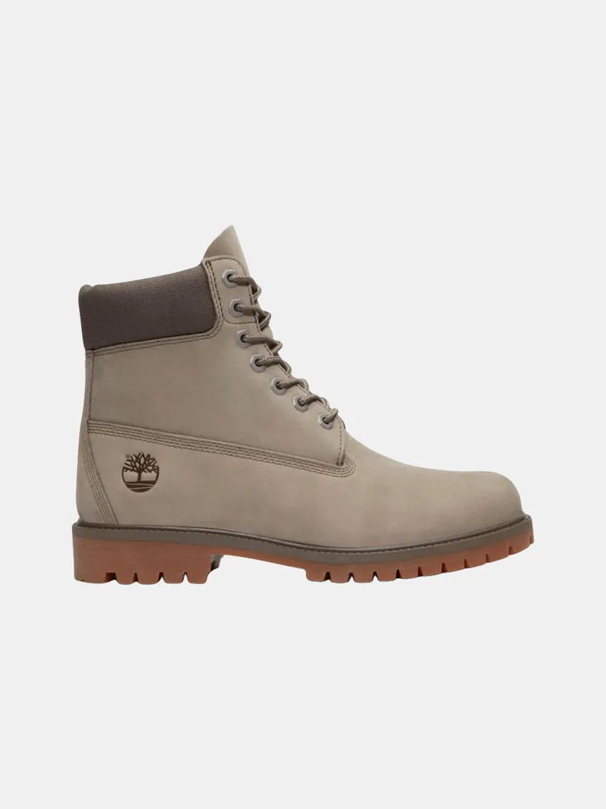 Timberland Heritage Boots Olive Nubuck Reinforced Heel Stabilizer