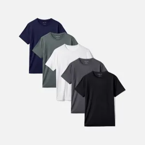 Stylish Layer Look Men's 5 Pack // T-Shirts