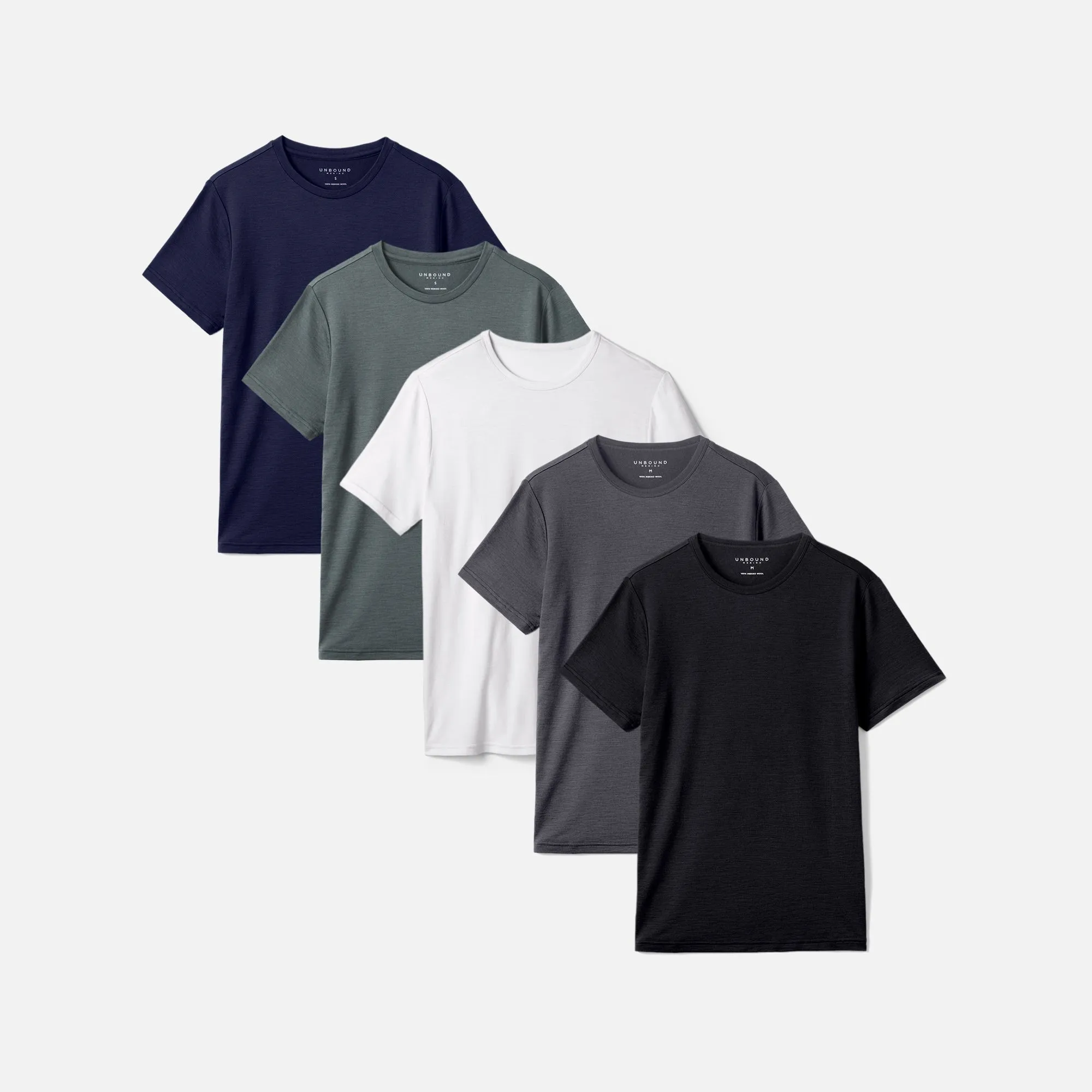 Stylish Layer Look Men's 5 Pack // T-Shirts