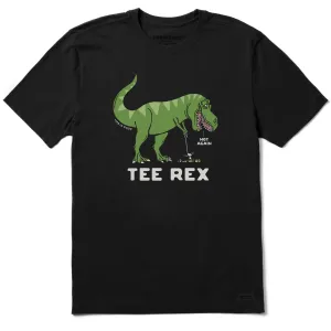 Sporty Stretch Fit Men's Tee Rex Golf Short Sleeve Tee