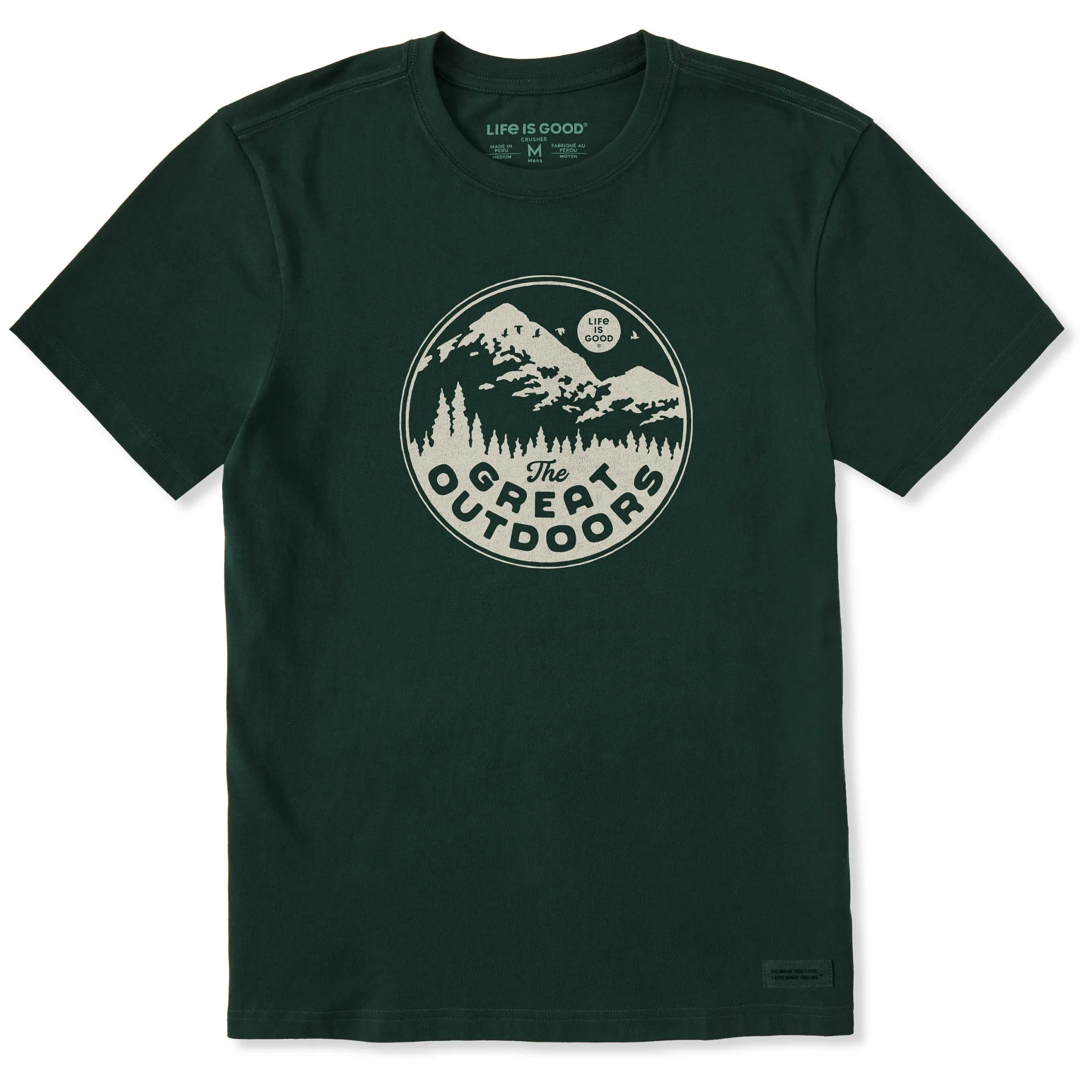 Classic Layer Wear Men's The Great Outdoors Short Sleeve Crusher Tee