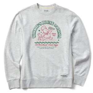 Outdoor Hoodie Men's Winnie's House of Pizza Simply True Fleece Crew