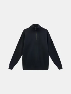 Seasonal Trend Infantry Sweatshirt Zip Black