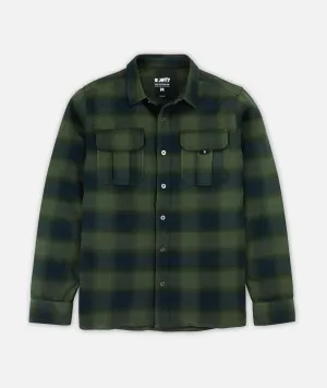 Arbor Flannel - Agave Cozy Wear Micro Perforated Fabric