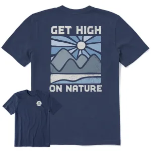 Men's Get High on Nature Short Sleeve Crusher-LITE Tee Active Style Trend