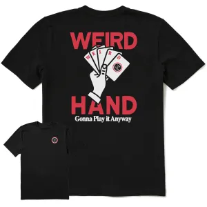 Timeless and Chic Men's Weird Hand Short Sleeve Tee