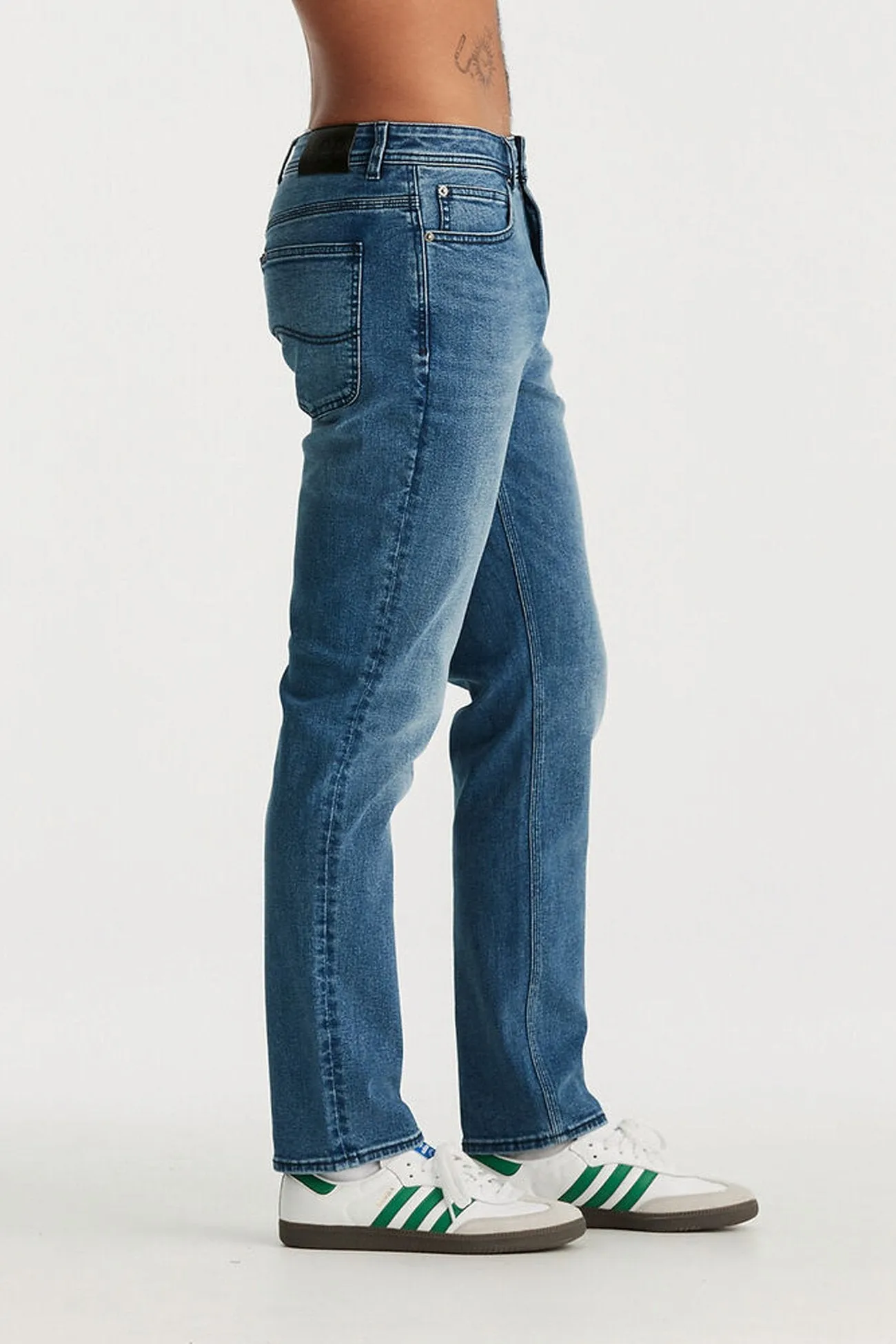 No Gap Waist Tear Resistant Denim Z-Three Relaxed Jean Bang Blue