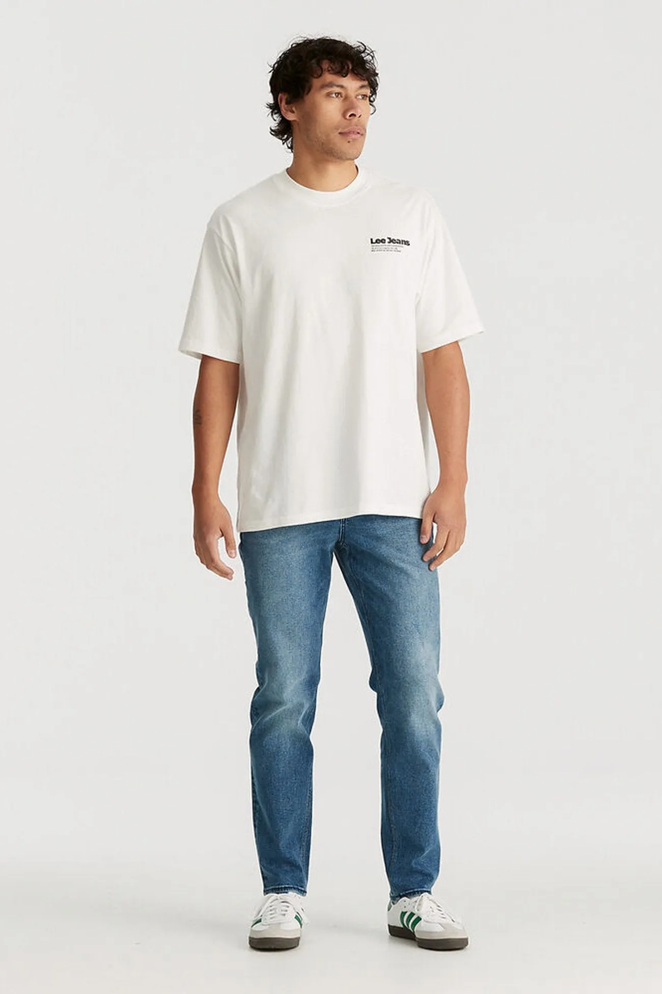 Holiday Vibes High Quality Z-Three Relaxed Jean Bang Blue