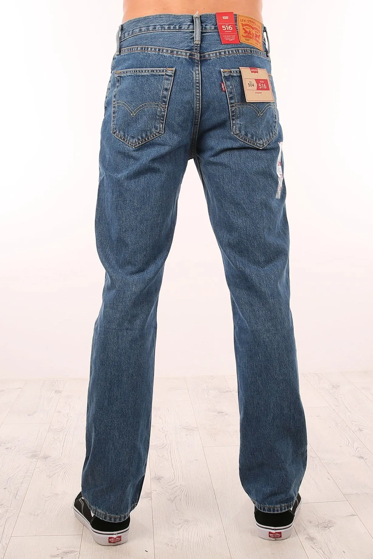 Anytime Wear 516 Straight Jean Stonewash