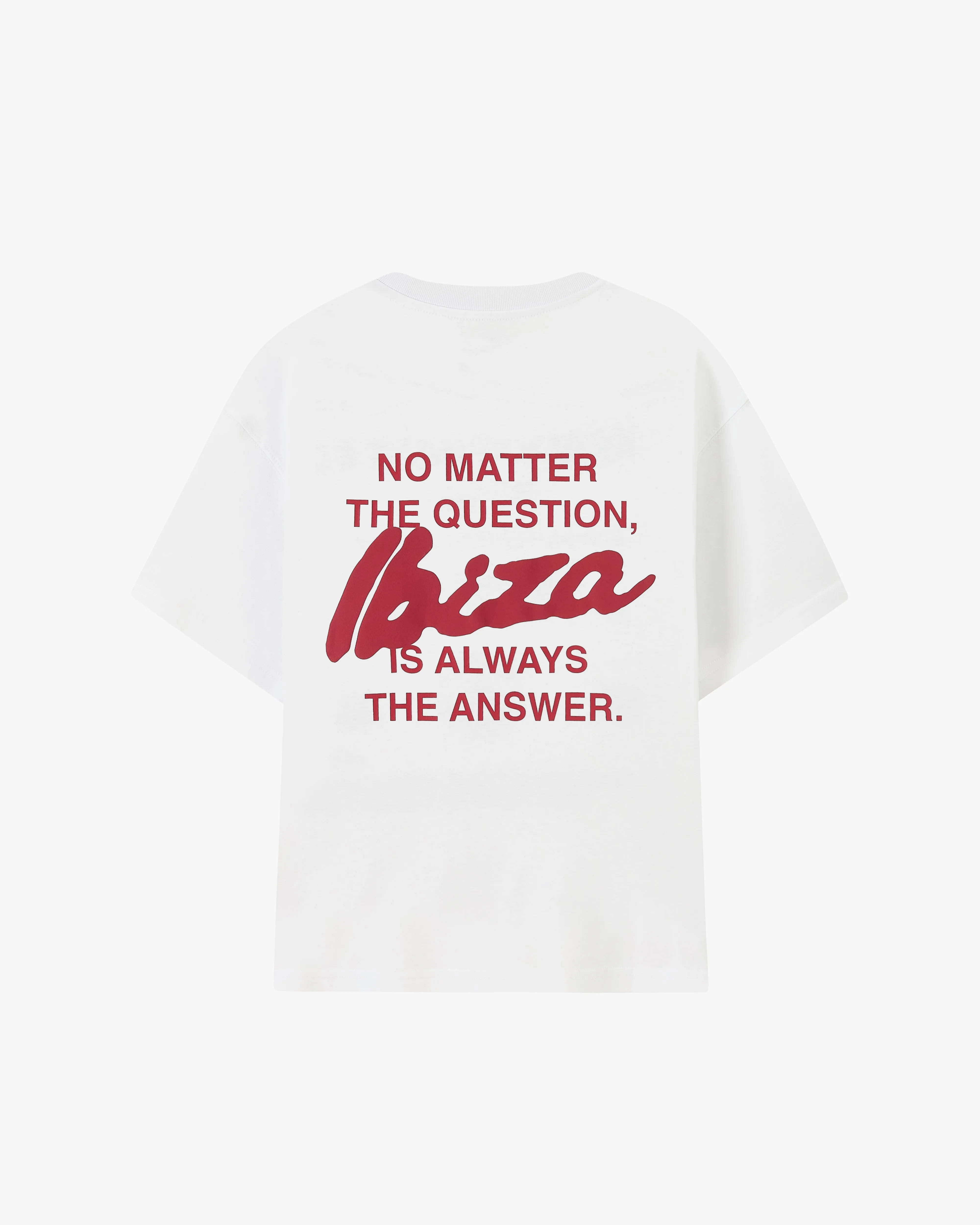 Answer Tee White Wedding