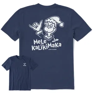Men's Grinch Mele Kalikimaka Short Sleeve Crusher Tee Bold colors