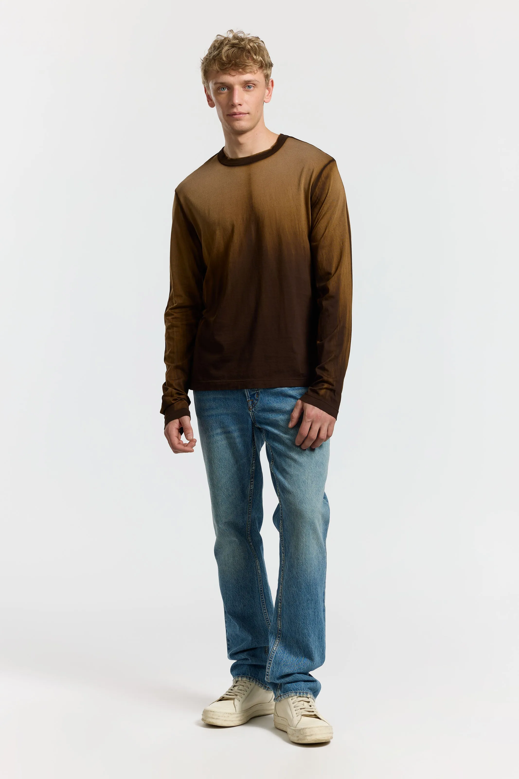 Prince Long Sleeve Shirt Soft Finish Heathered Texture