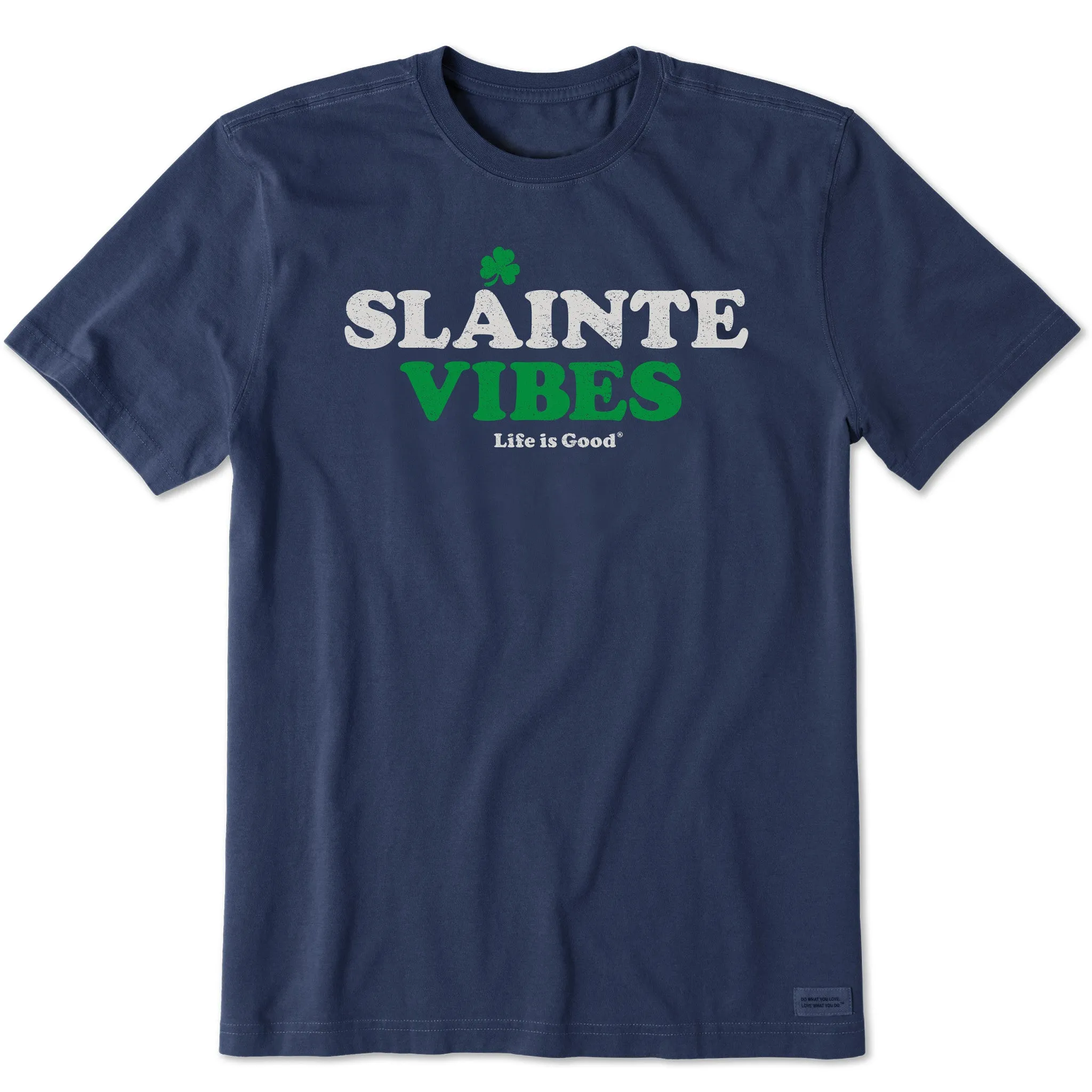 AntiPilling Office Casual Men's Slainte Vibes Short Sleeve Tee
