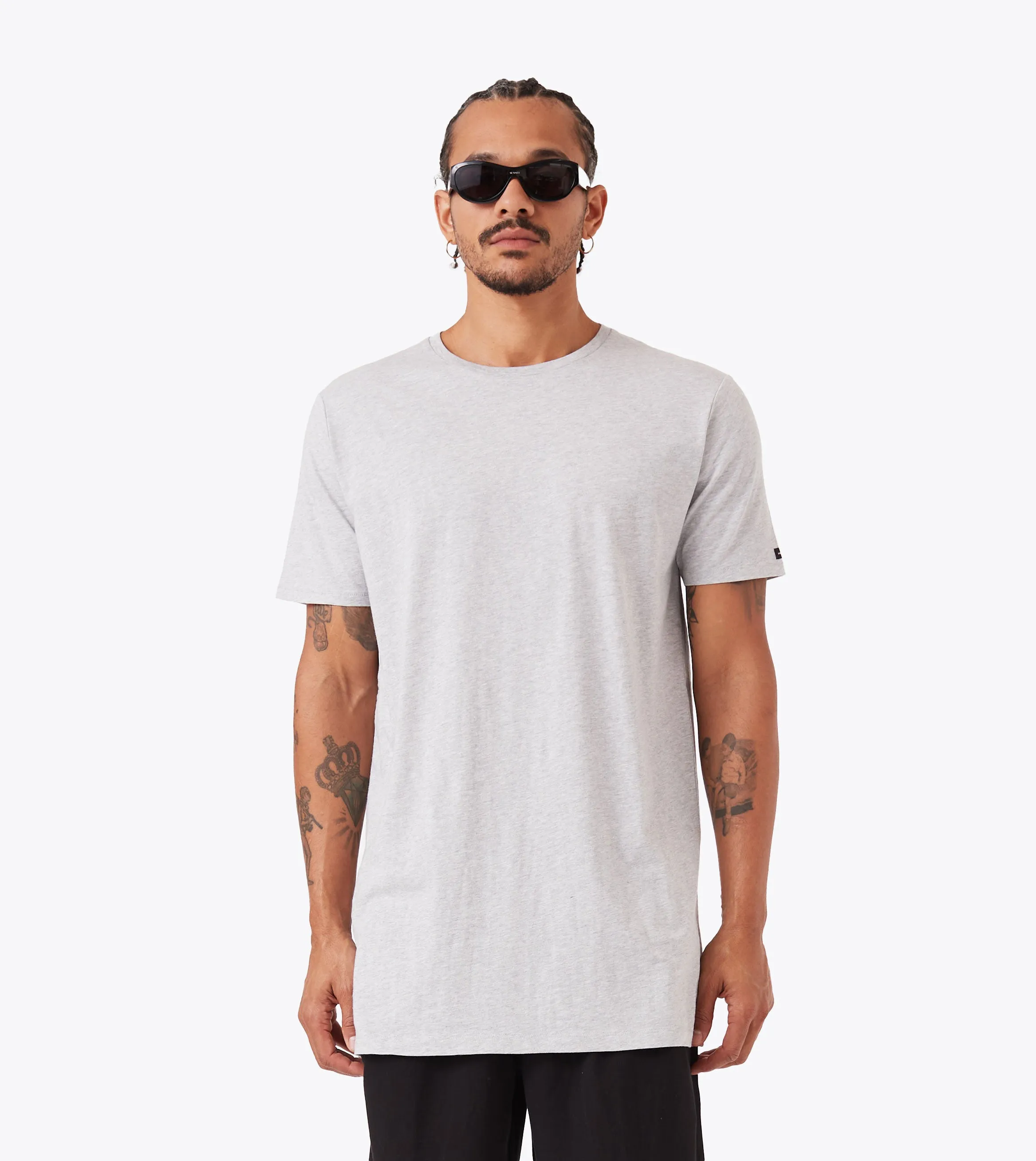 Thermal regulation Layering Comfort Tall Tee Grey Marle