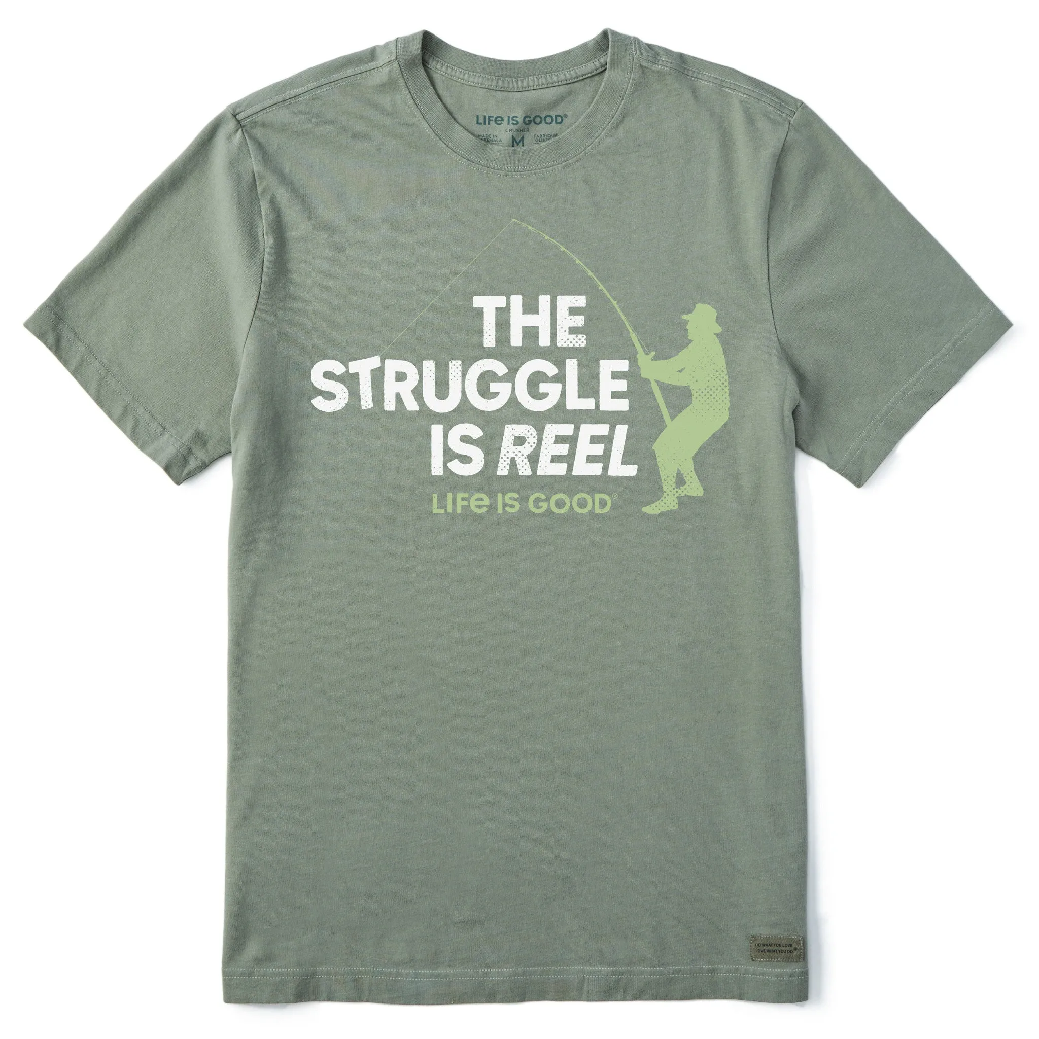 Luxury clothing ethical Men's The Struggle Is Reel Short Sleeve Tee