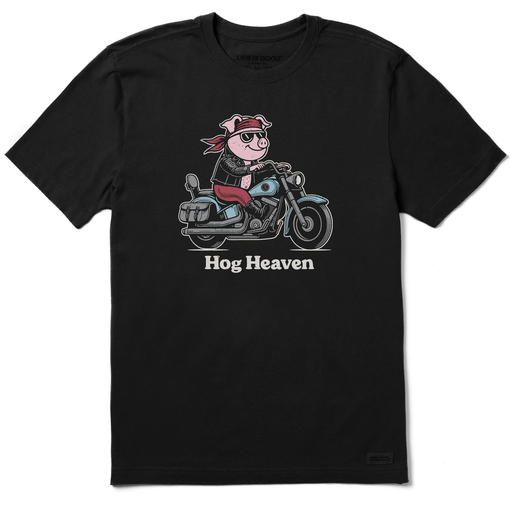 Sporty Look Weekend Fashion Men's Hog Heaven Short Sleeve Tee
