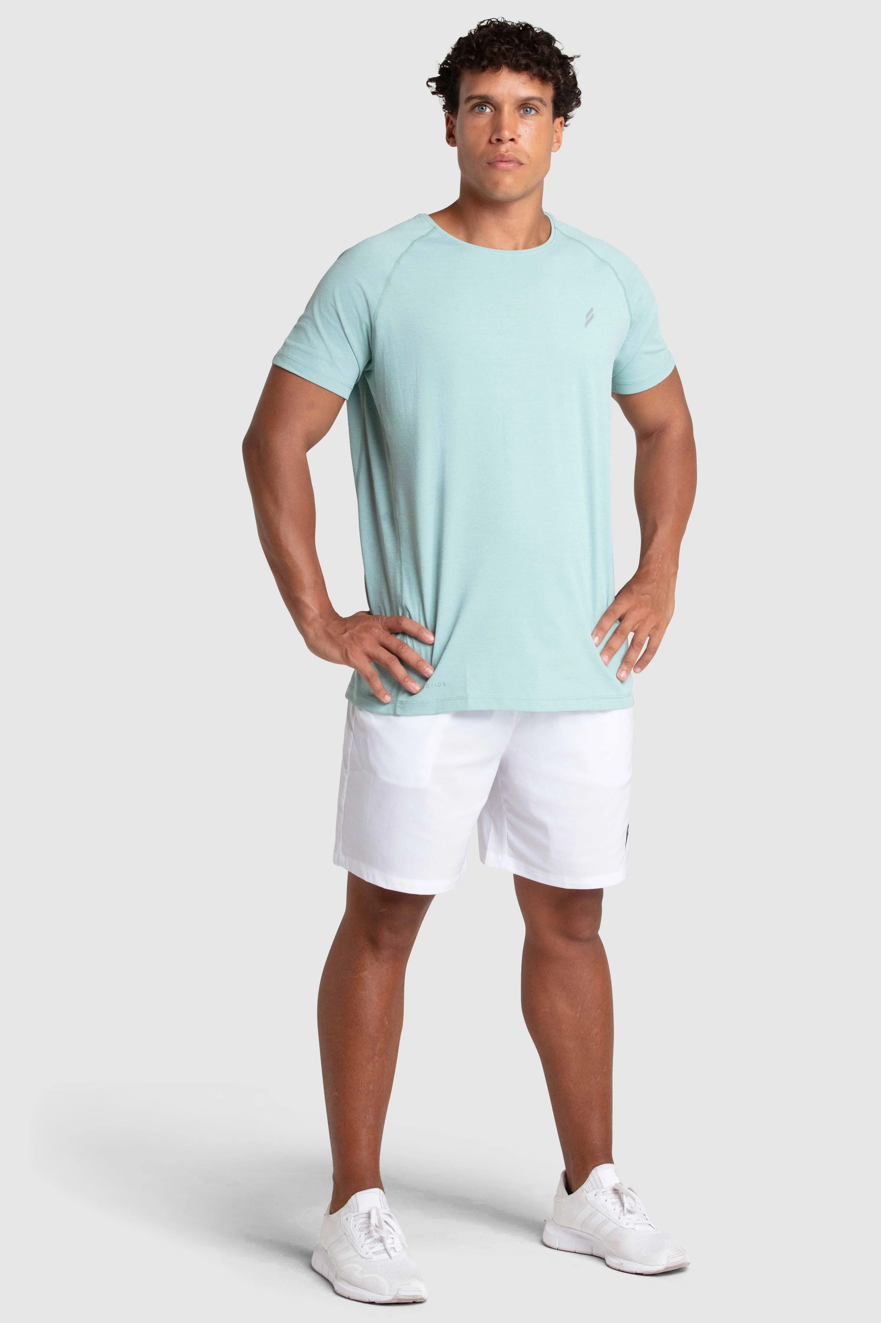 Perfectly Fit Puremotion Tee V3 - Aqua Green