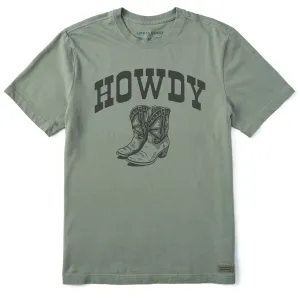 Men's Howdy Arch Short Sleeve Crusher Tee Weekend Fashion
