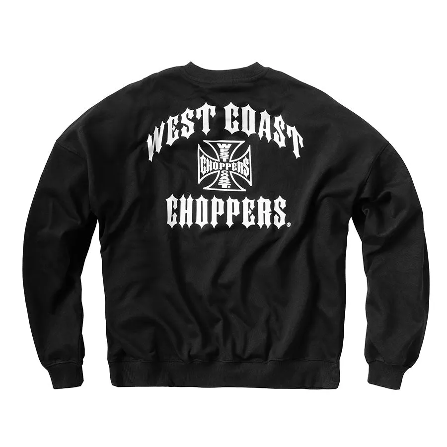 product safety WCC IRON OVERSIZED SWEATSHIRT - BLACK