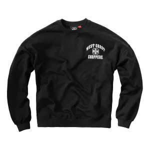 WCC IRON OVERSIZED SWEATSHIRT - BLACK Layer Chic