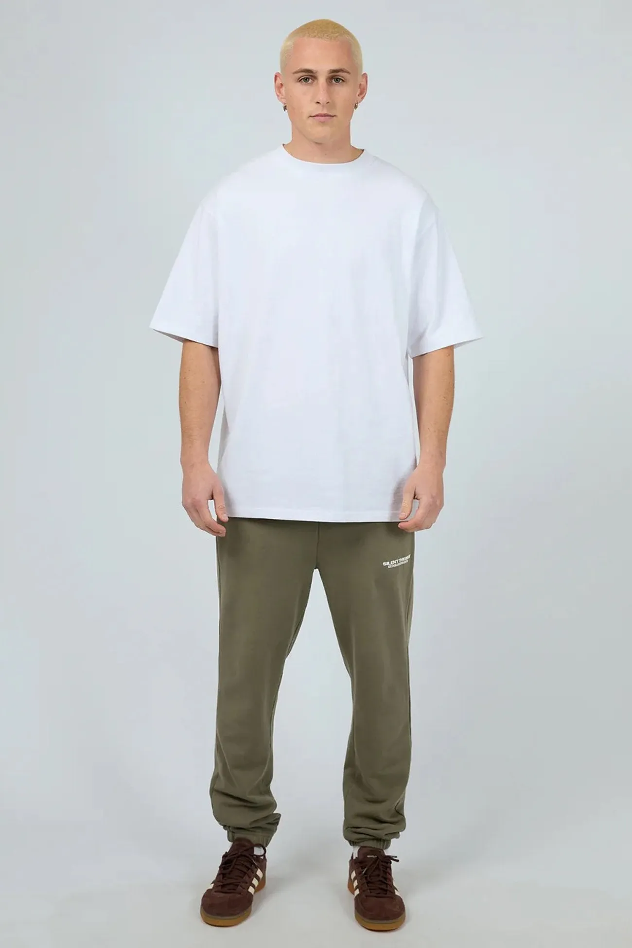 hypoallergenic material Freedom Motion Essential Theory Track Pant Khaki
