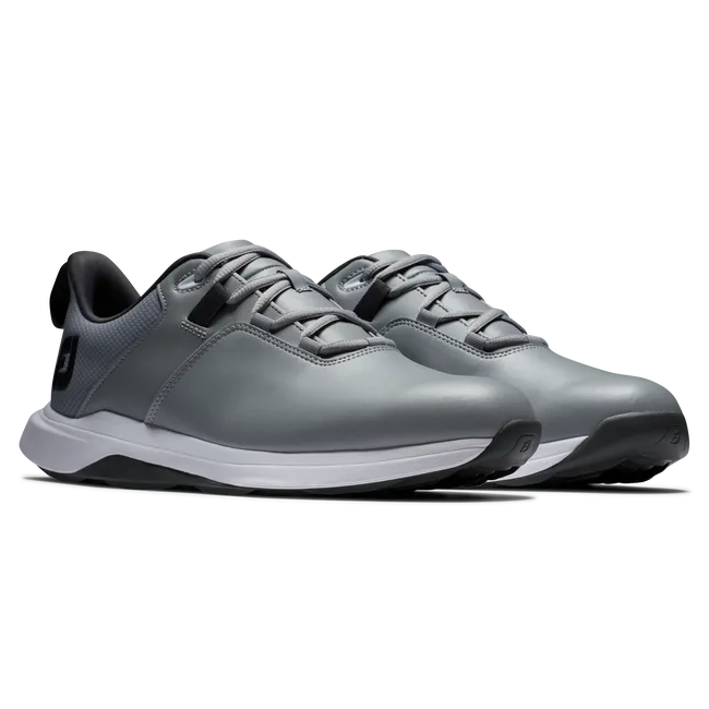 Quick Stance Foot Care FootJoy 2024 Men's ProLite Golf Shoe- Grey/Charcoal/White