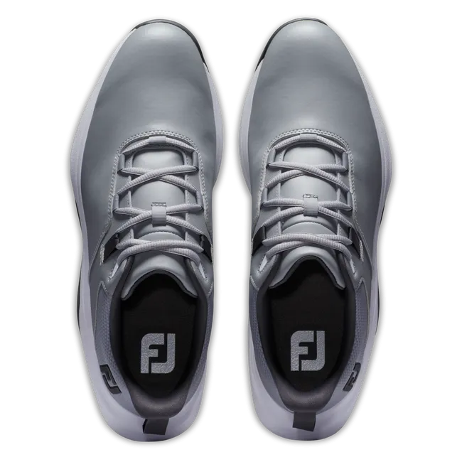 Agile Step VelcroClosure FootJoy 2024 Men's ProLite Golf Shoe- Grey/Charcoal/White