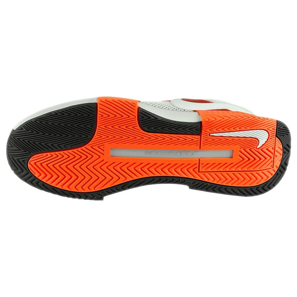 Reinforced Sides Nike Men's Air Zoom GP Challenge 1 - Premium - Pure Platinum/Multi