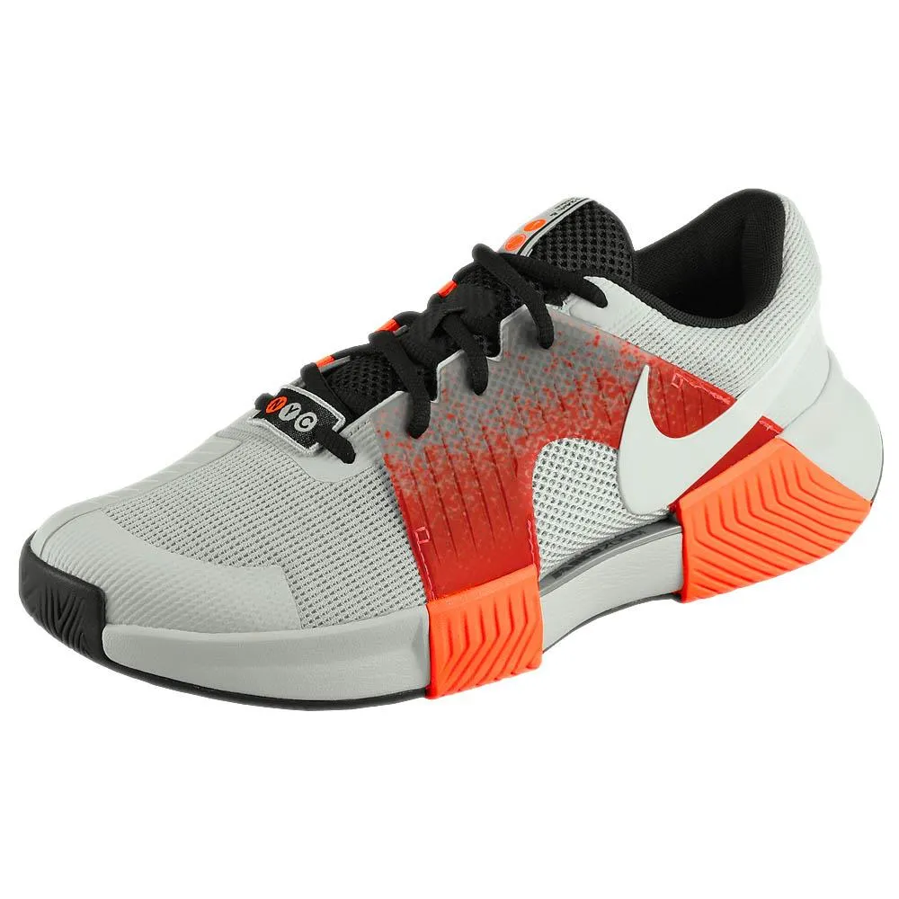 Durable Sole Anti   Slip Feature Nike Men's Air Zoom GP Challenge 1 - Premium - Pure Platinum/Multi