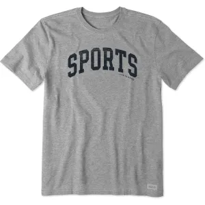 Men's Sports Athletic Arch Short Sleeve Tee homecoming Functional Fashion