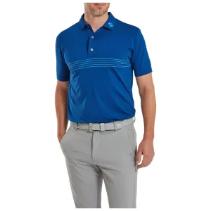 Golf Course FootJoy Mens Engineered Pinstripe Lisle Polo Shirt Large