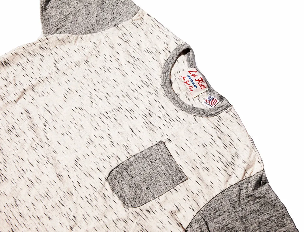 ButterSoftKnit Fire Glow Snow Tiger King Crazy Ringer Pocket Tee