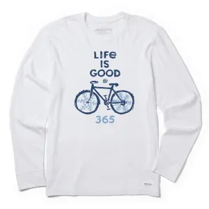 Timeless Piece soft look Men's Winter Bike 365 Long Sleeve Crusher Tee
