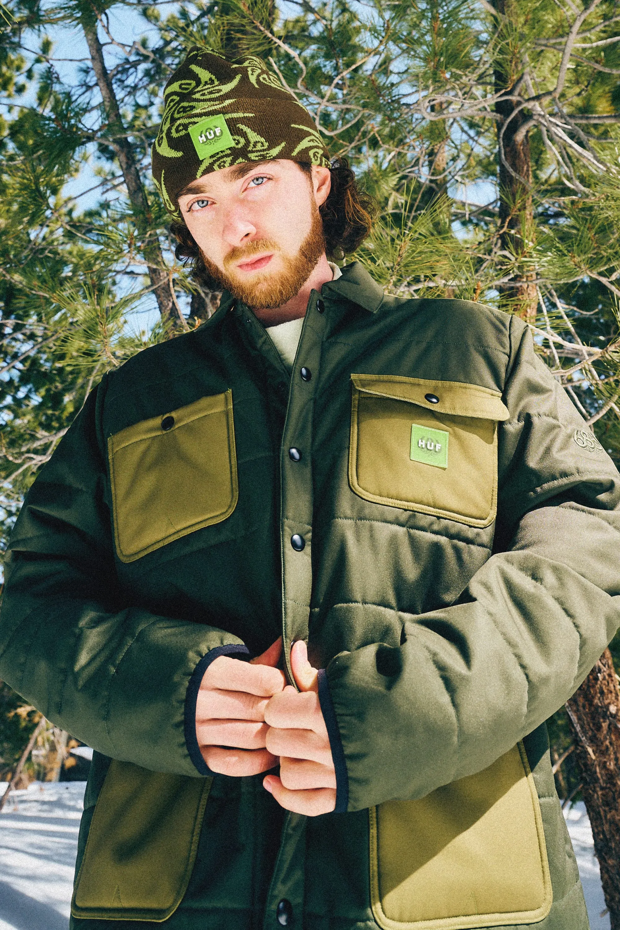 686 Men's HUF Puffer Insulated Jacket Faith Core