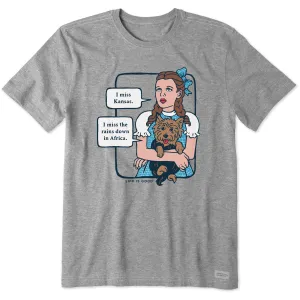 Men's Wizard of Oz I Miss Kansas Short Sleeve Tee vacation wear Trendy Basics