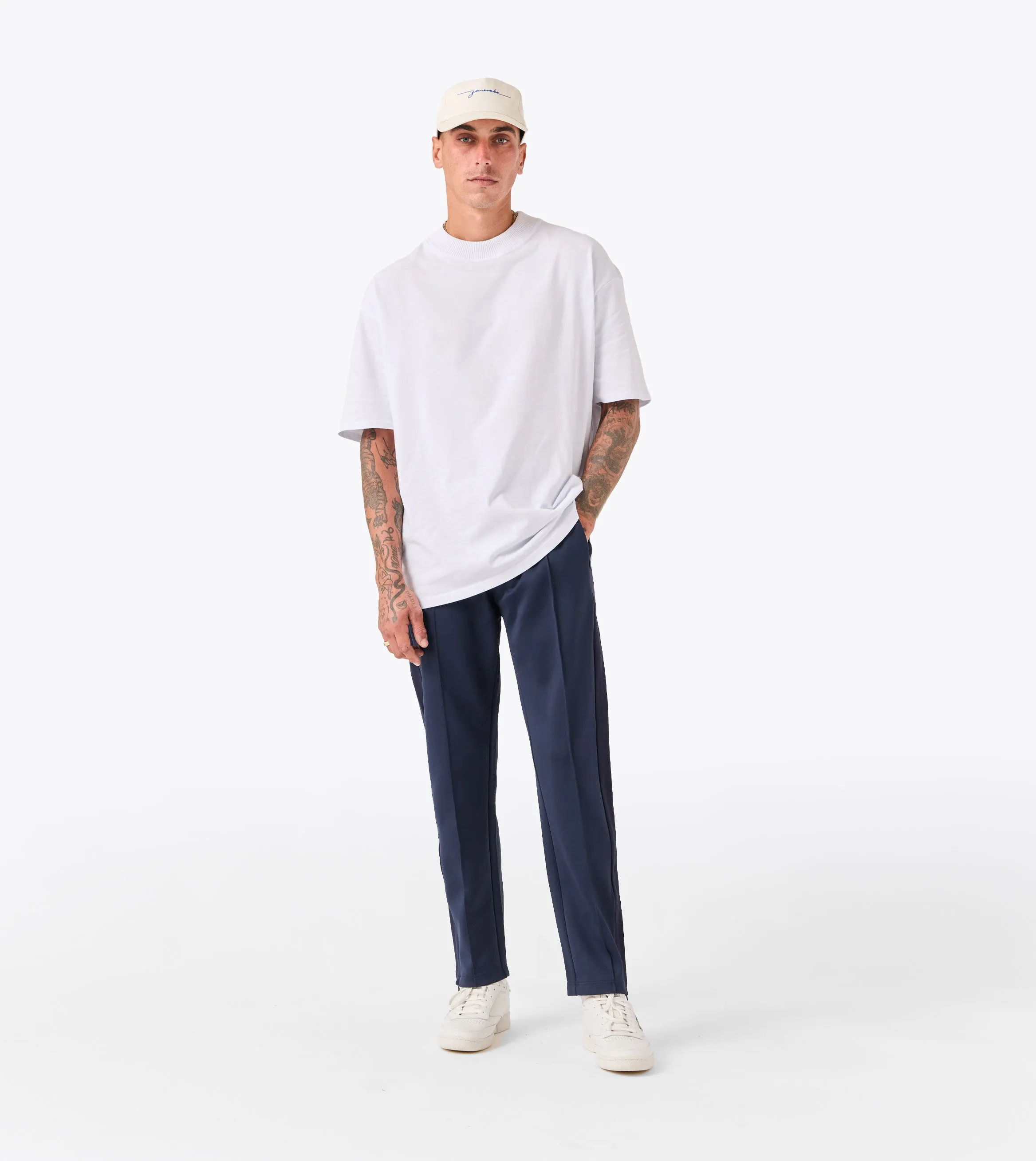 ZR Football Trackpant Indigo Trendy Layering