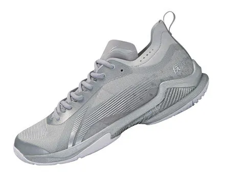 Hybrid Wear Impact Dispersing Core Li Ning Windy Blast Badminton Shoe Unisex [Grey] AYAS012-3