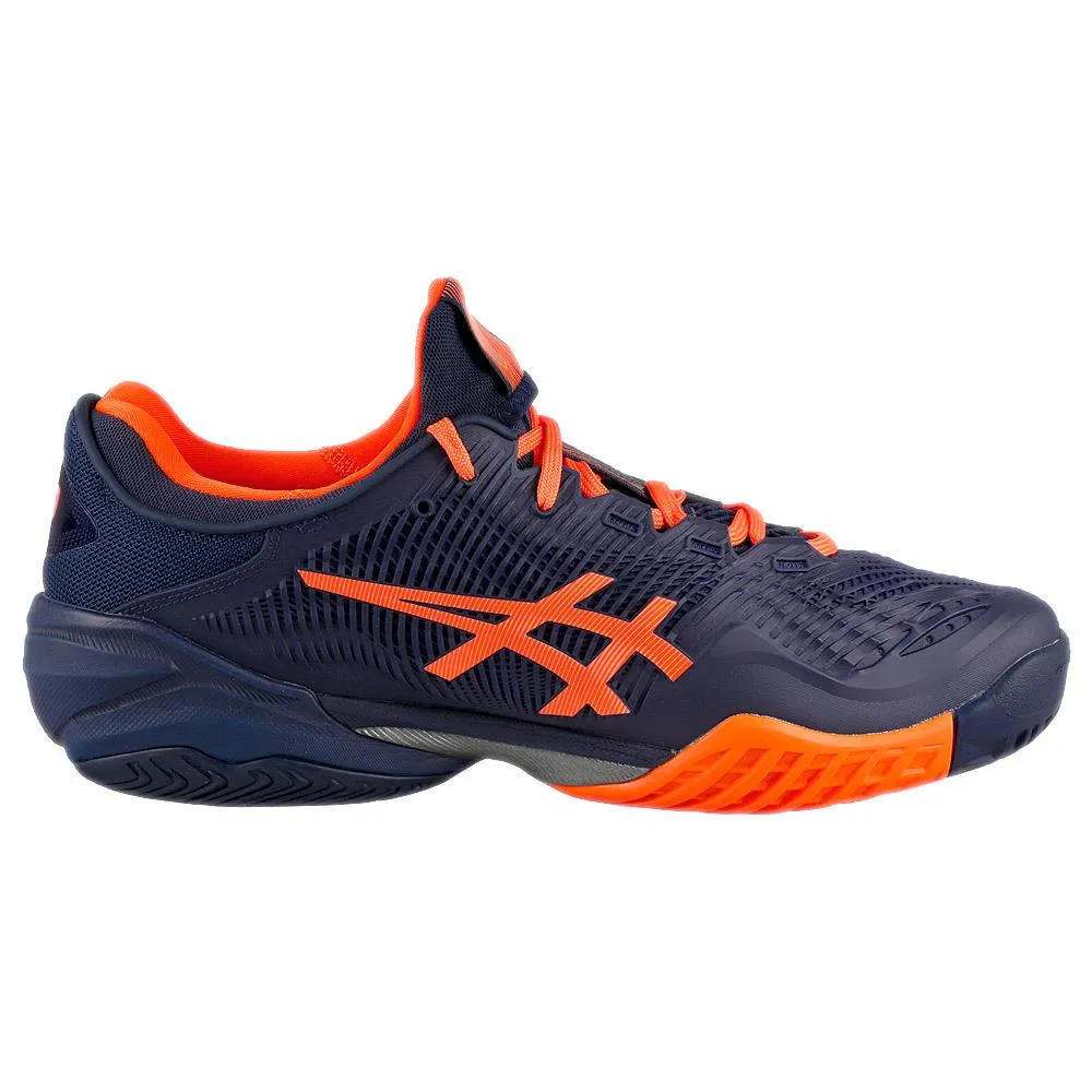 Quick Drying Elastic upper Asics Men's Court FF 3 - Blue Expanse/Koi