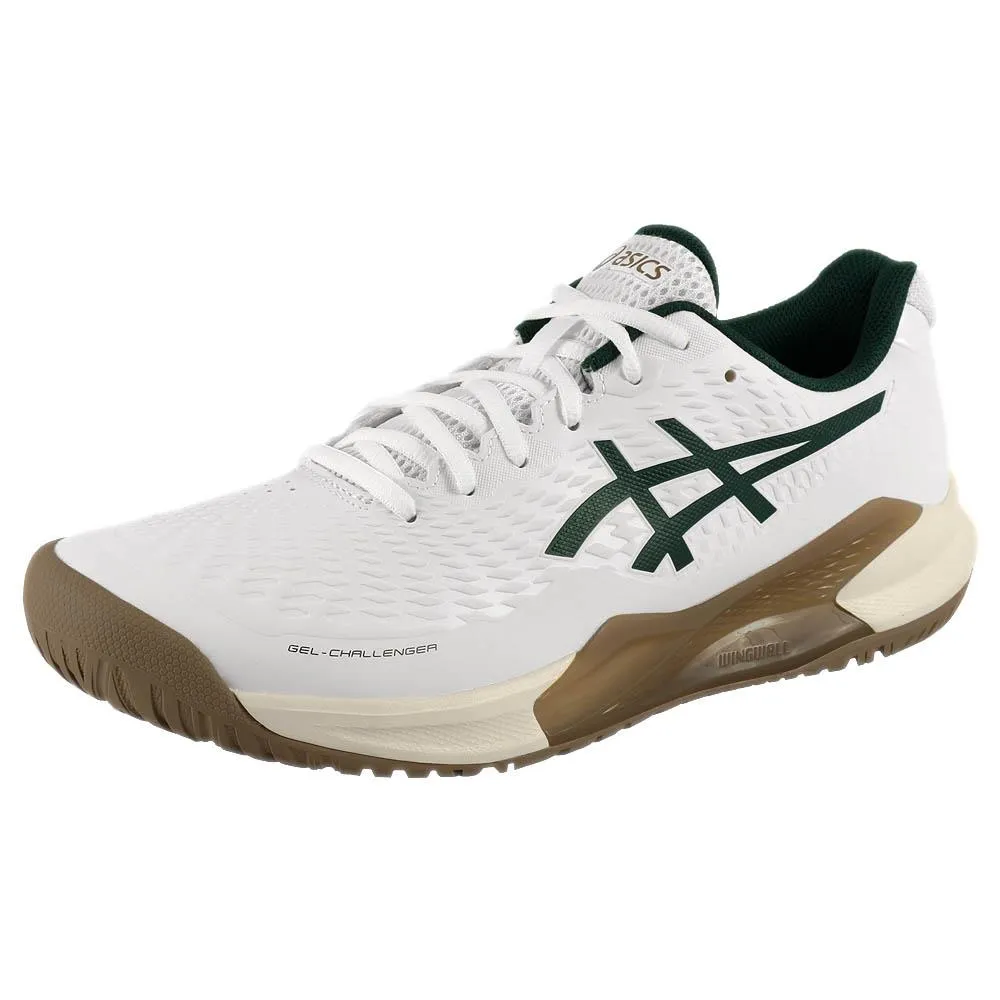 Asics Men's Gel-Challenger 14 - White/Saxon Green Easy To Clean Comfortable Padding